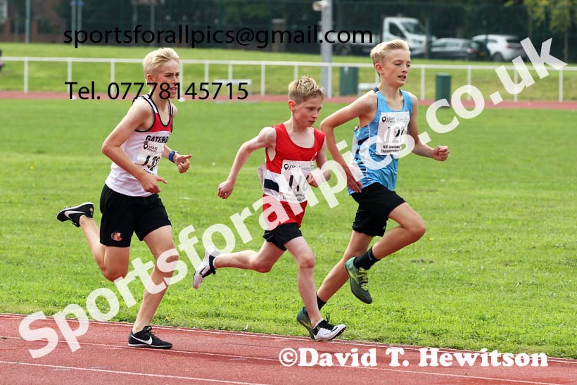 Mens and Boys 800 metres, 2021 North Eastern Track and Field Champs., Middesbrough. Photo: David T. Hewitson/Sports for All Pics